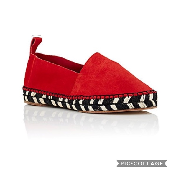 NWT-AUTH PROENZA SCHOULER SUEDE ESPADRILLES SIZE 5 - Picture 2 of 4